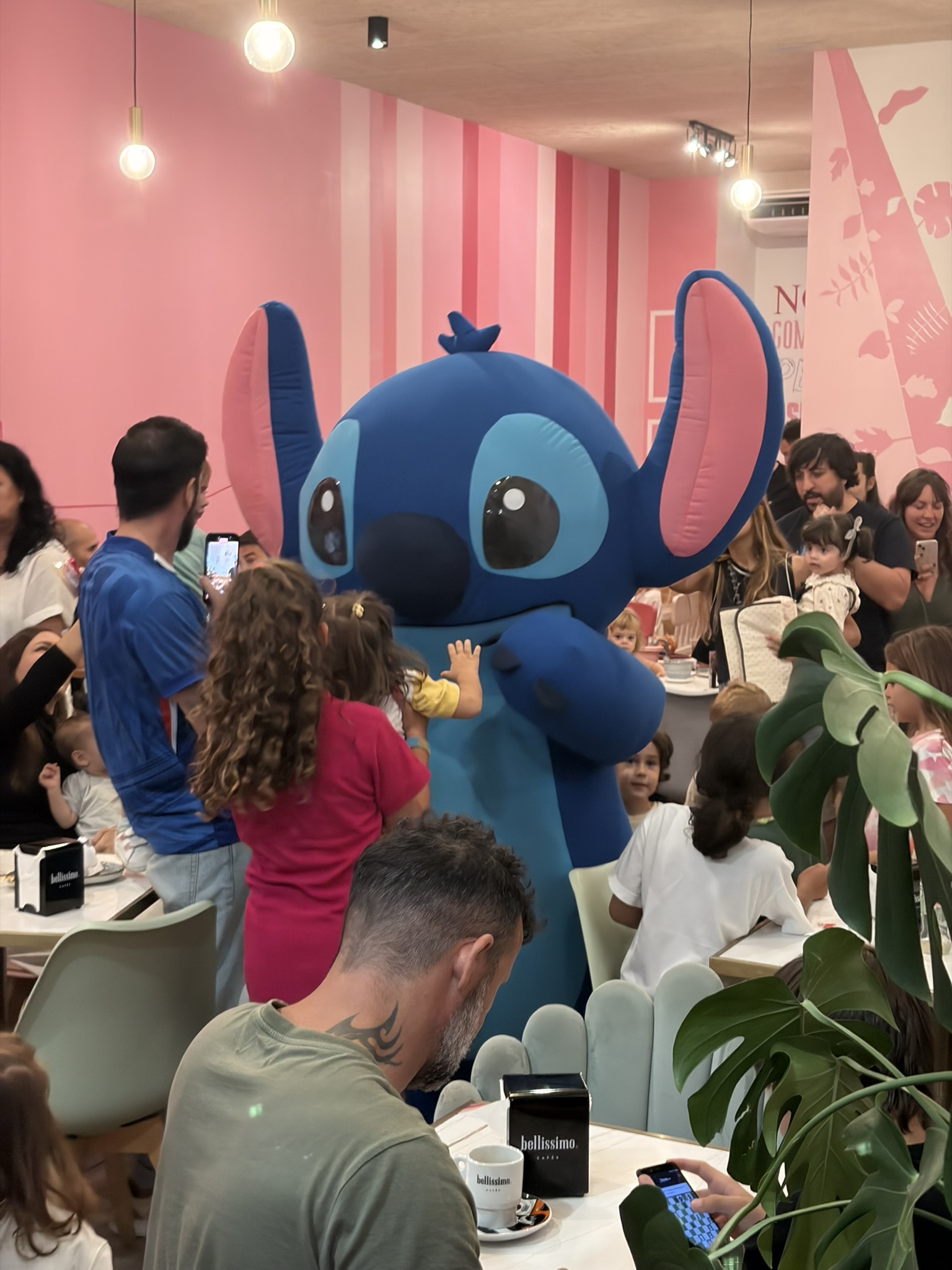 Stitch con los peques de Que Cookie